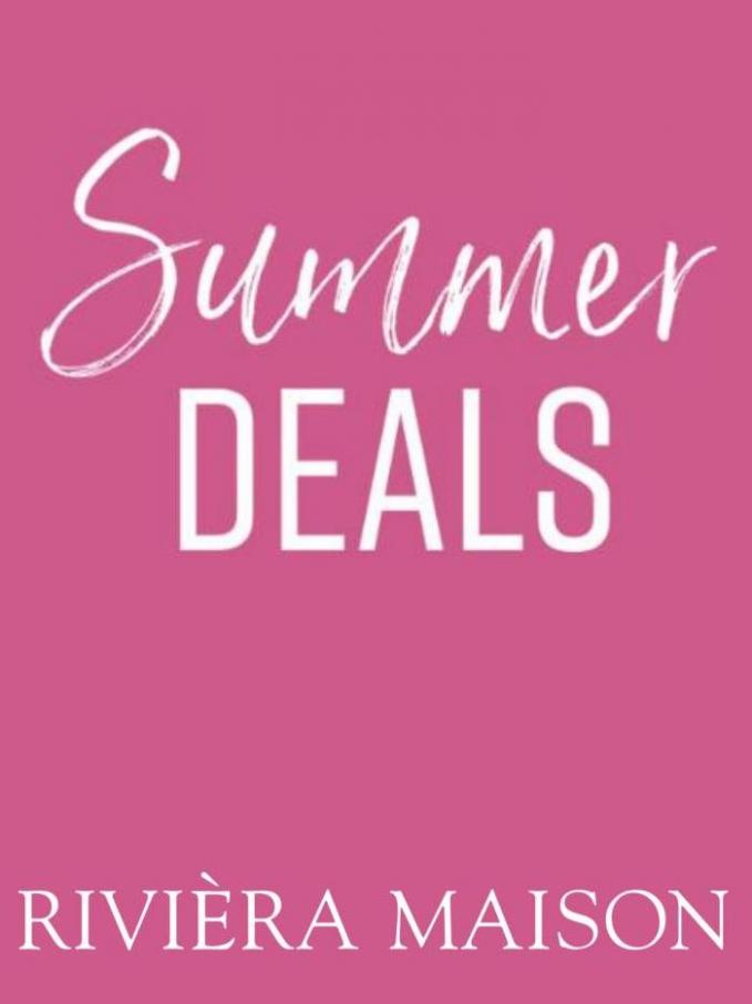 Summer Deals. Rivièra Maison. Week 19 (2022-05-21-2022-05-21)