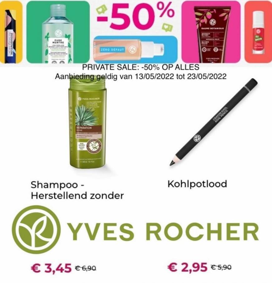 PRIVATE SALE: -50% OP ALLES Yves Rocher. Page 5