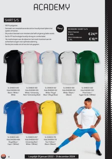 Folder Nike catalogus Sport 2000. Page 4