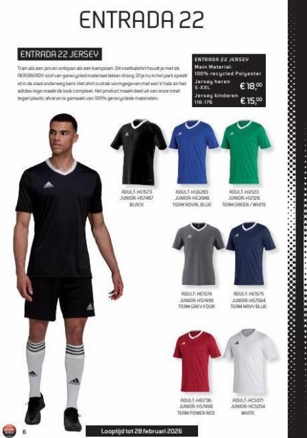 Folder Adidas catalogus Sport 2000. Page 6