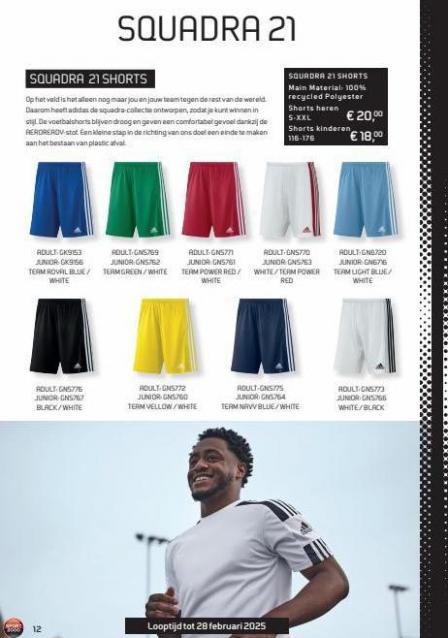 Folder Adidas catalogus Sport 2000. Page 12
