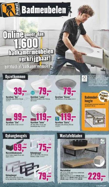 Jouw droombadkamer! Hornbach. Page 12