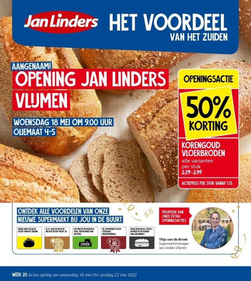 Openingsfolder Jan Linders Vlijmen. Jan Linders. Week 20 (2022-05-19-2022-05-19)
