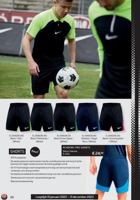Folder Nike catalogus Sport 2000. Page 20