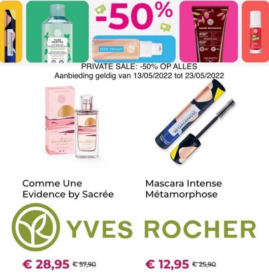 PRIVATE SALE: -50% OP ALLES Yves Rocher. Page 2