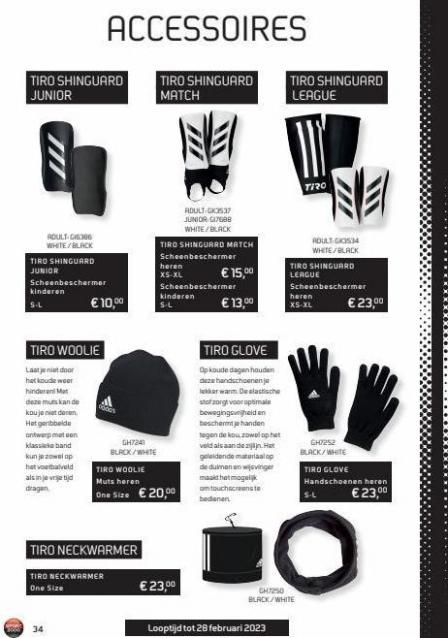 Folder Adidas catalogus Sport 2000. Page 34