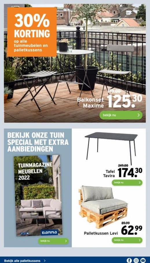 -30% op alle tuinmeubelen. Page 3