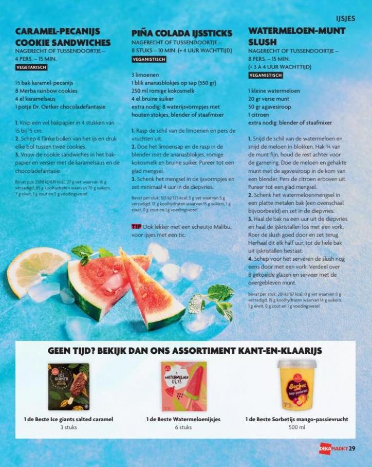 DekaMarkt magazine Smaak Makers. Page 29