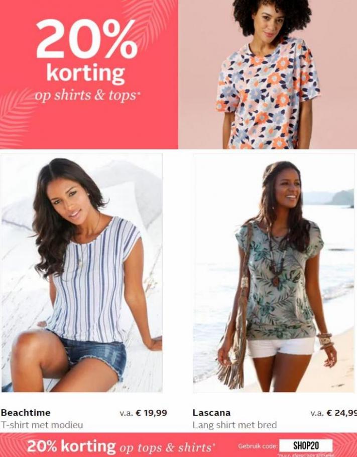 20% Korting op Shirts & Tops*. Page 4