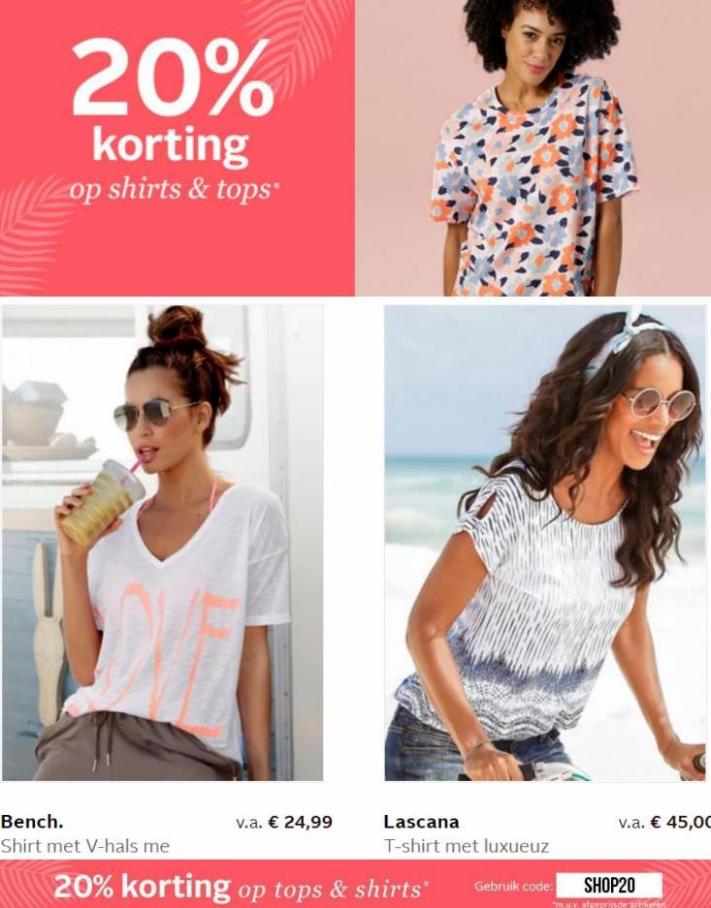 20% Korting op Shirts & Tops*. Page 6