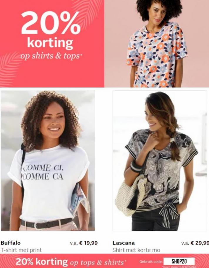 20% Korting op Shirts & Tops*. Page 3