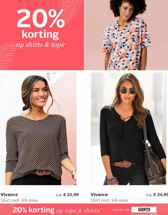 20% Korting op Shirts & Tops*. Page 5