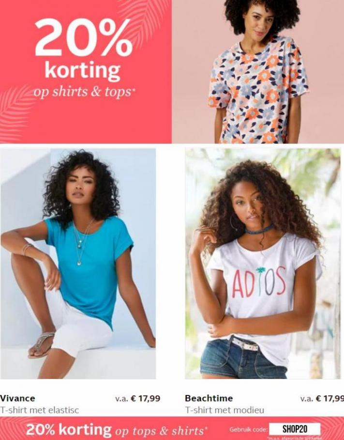 20% Korting op Shirts & Tops*. Page 7