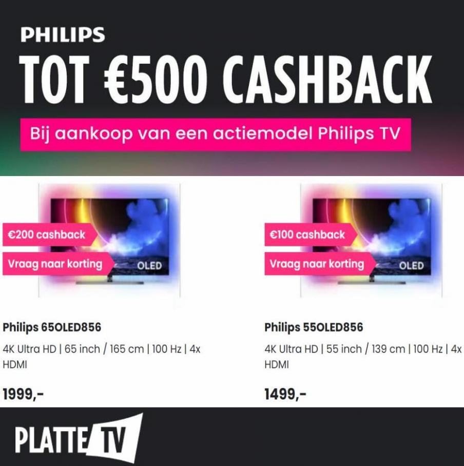 Philips Tot €500 Cashback. Page 6