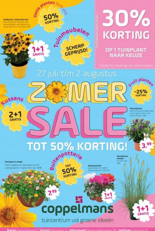 Zomer Sale Tot 50% Korting. Coppelmans. Week 30 (2022-08-02-2022-08-02)