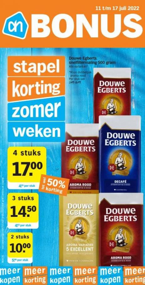 Albert Heijn Bonusfolder. Albert Heijn. Week 27 (2022-07-17-2022-07-17)