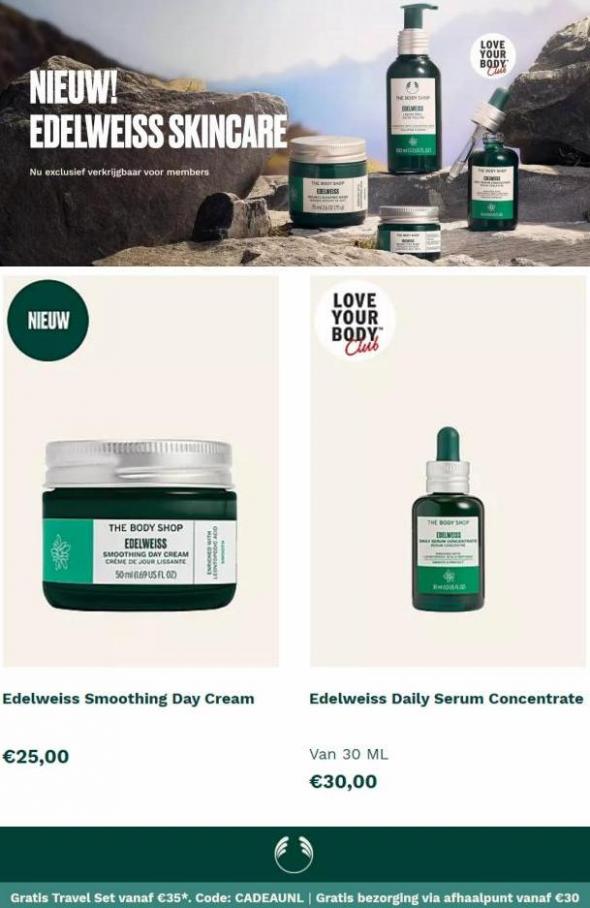 Nieuw! Edelweiss Skincare. Page 2