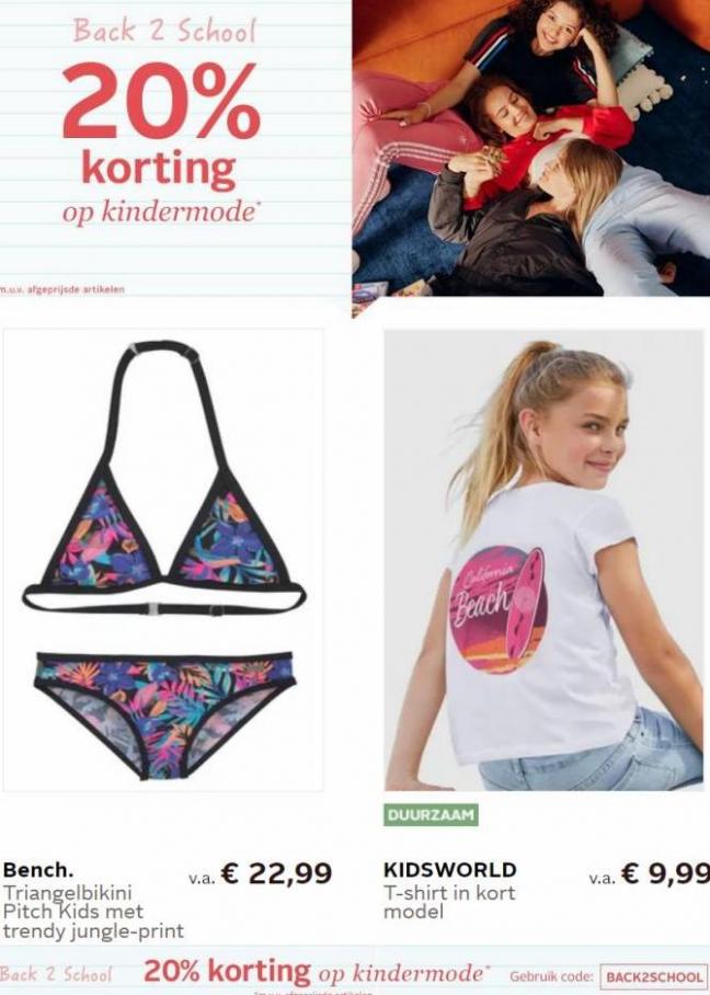 Back to School 20% Korting op Kindermode*. Page 10