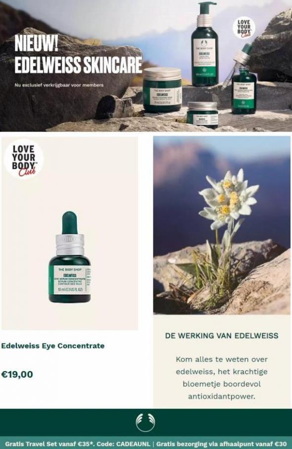 Nieuw! Edelweiss Skincare. Page 6