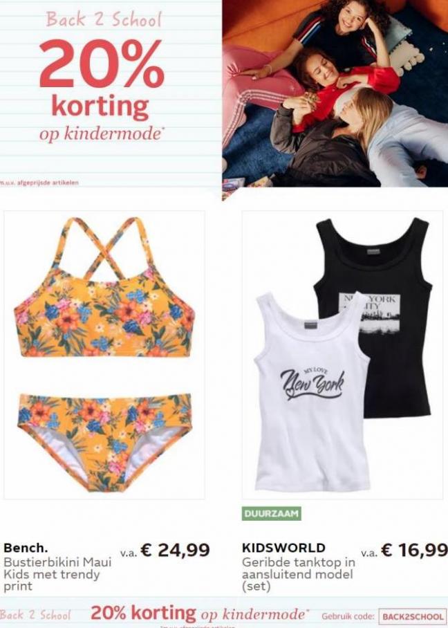 Back to School 20% Korting op Kindermode*. Page 3