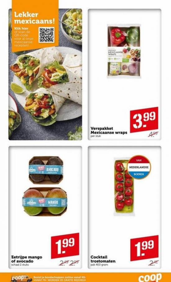 Coop Supermarkten Folder Week 34. Page 10