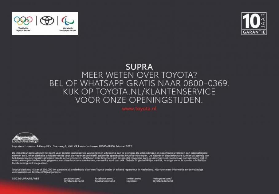 Toyota GR Supra. Page 32