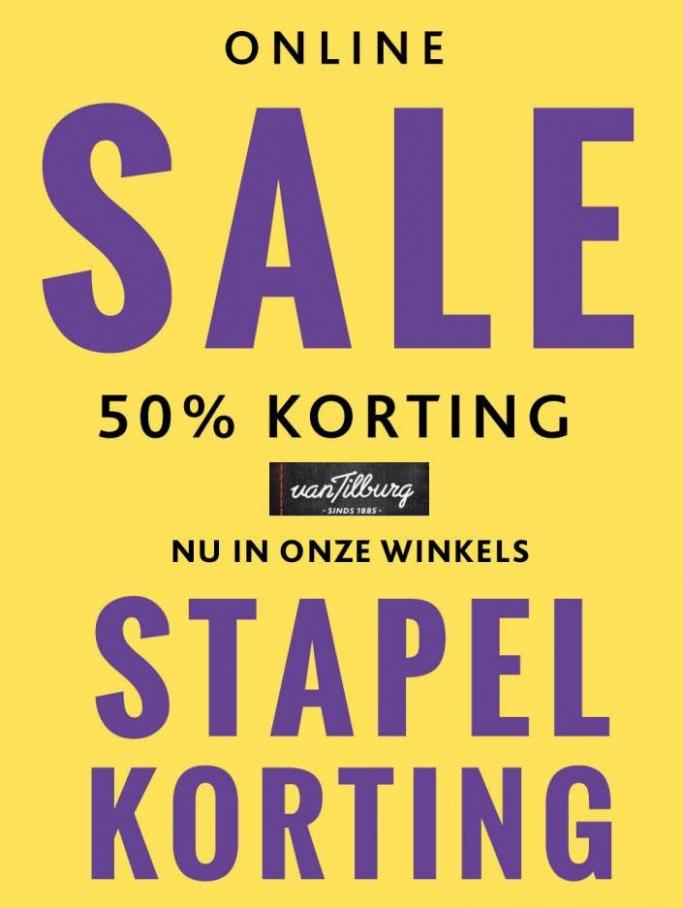Online Sale 50% Korting. Van Tilburg. Week 32 (2022-08-24-2022-08-24)