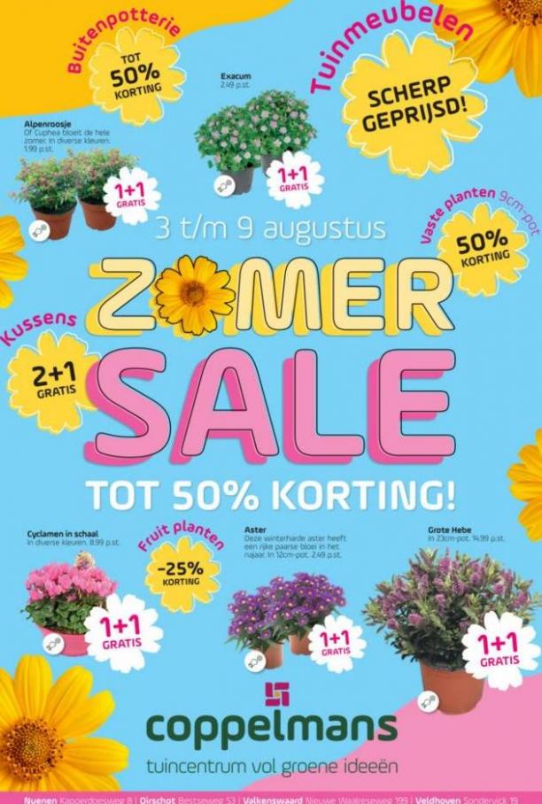 Zomer Sale Tot 50% Korting. Coppelmans. Week 31 (2022-08-09-2022-08-09)