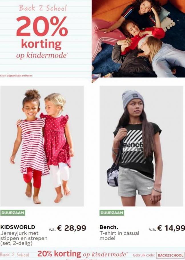 Back to School 20% Korting op Kindermode*. Page 8