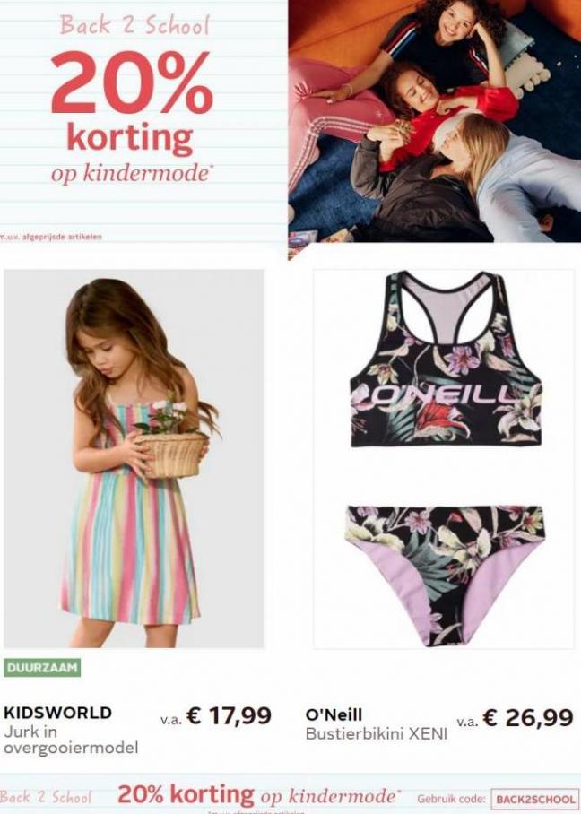Back to School 20% Korting op Kindermode*. Page 4