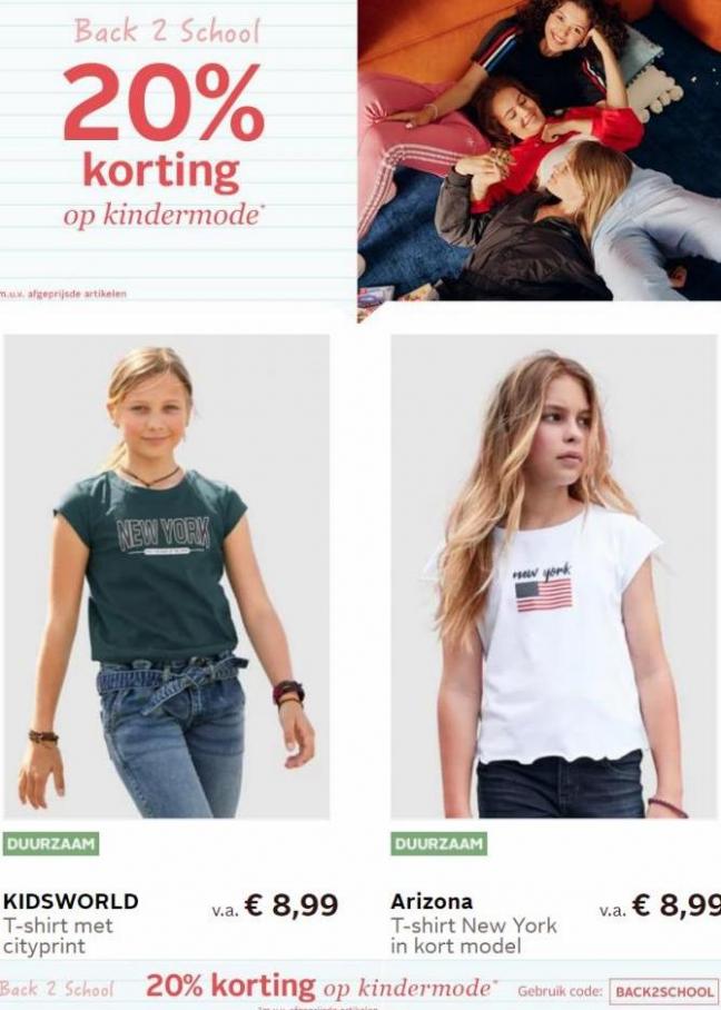 Back to School 20% Korting op Kindermode*. Page 6