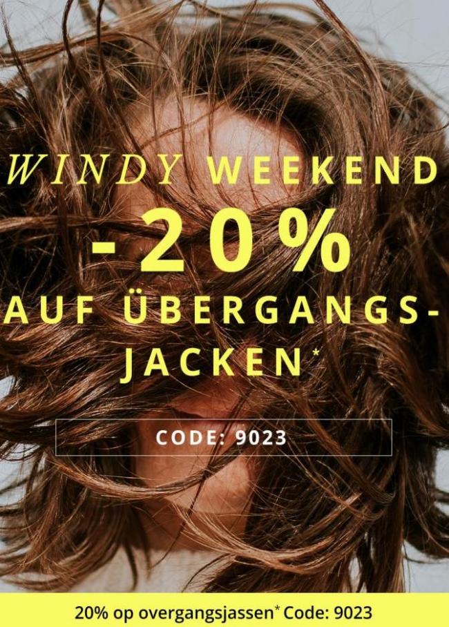 Windy Weekend -20% Auf Übergangs- Jacken. Ulla Popken. Week 38 (2022-10-02-2022-10-02)