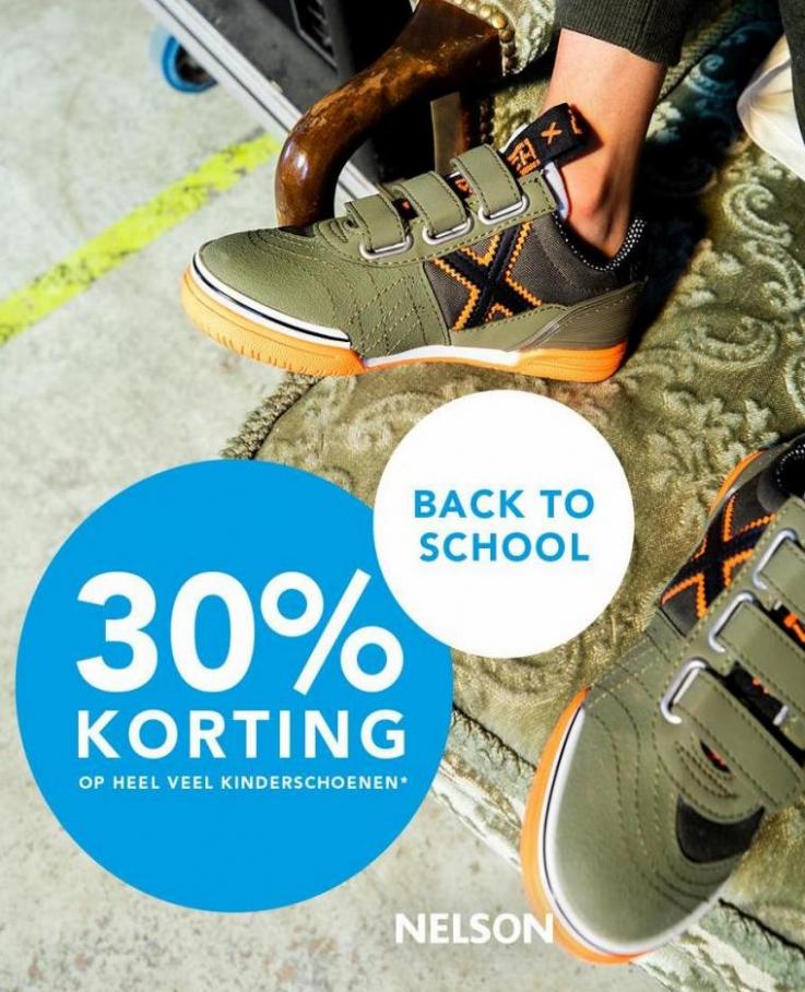 Back to School 30% Korting*. Nelson Schoenen. Week 35 (2022-09-10-2022-09-10)