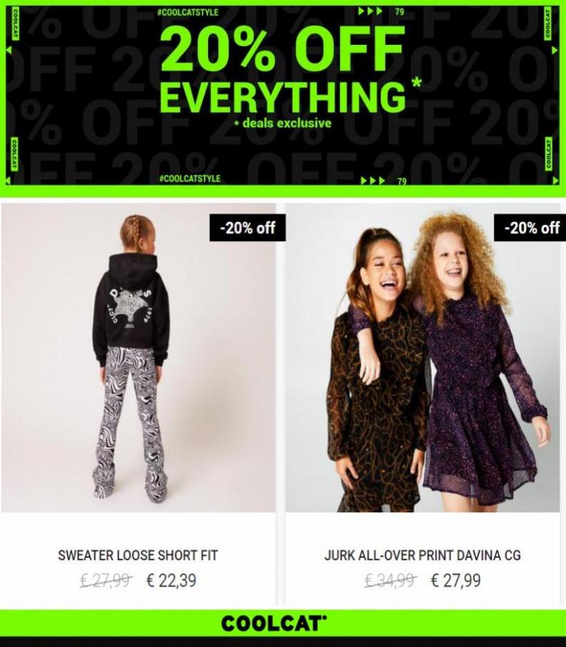 20% Off Everything*. Page 3