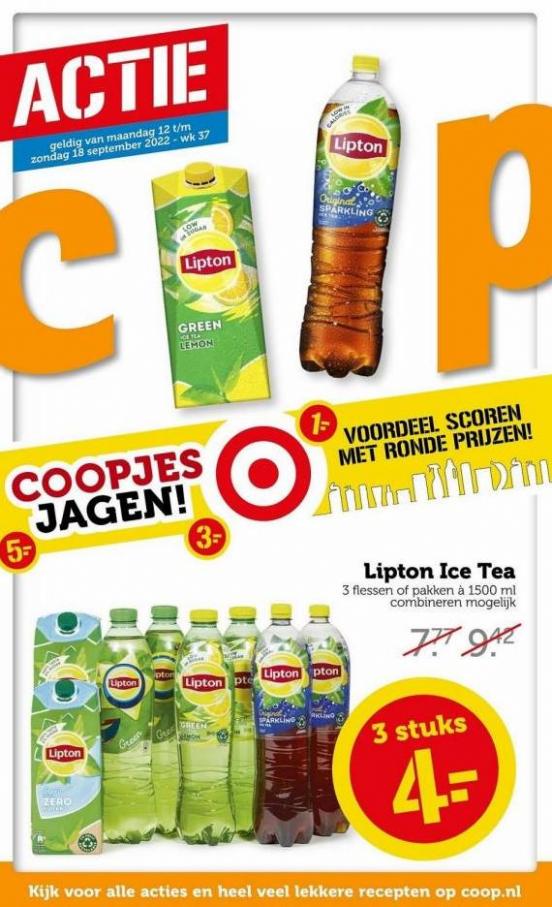 Coop Supermarkten Folder Week 37. Coop. Week 37 (2022-09-18-2022-09-18)