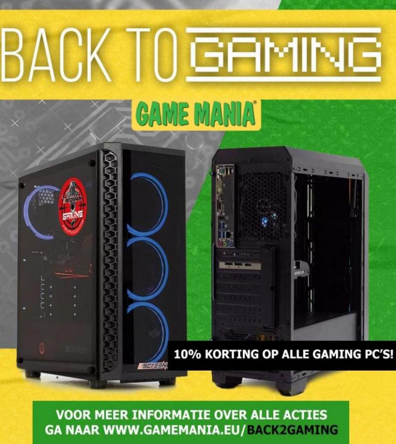 Back to Gaming. Game Mania. Week 35 (2022-09-04-2022-09-04)