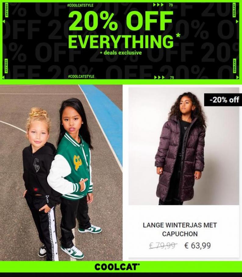 20% Off Everything*. CoolCat. Week 37 (2022-09-23-2022-09-23)