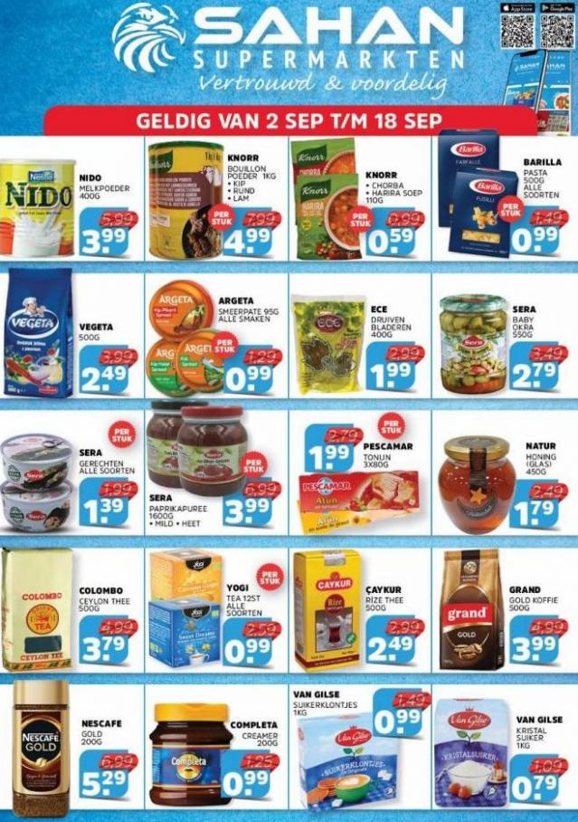 Sahan Supermarkten Aanbiedingen. Page 1