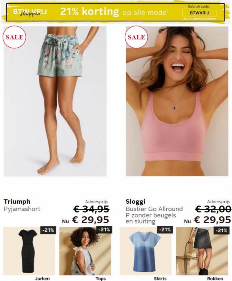 21% Korting op alle mode. Page 4
