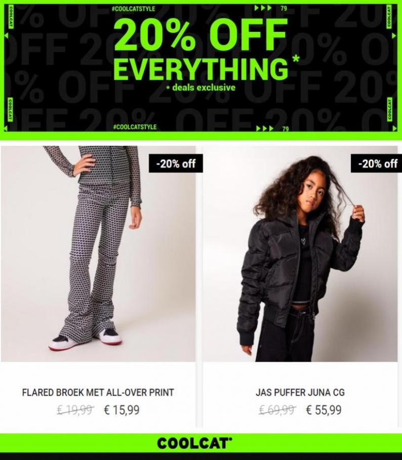 20% Off Everything*. Page 4