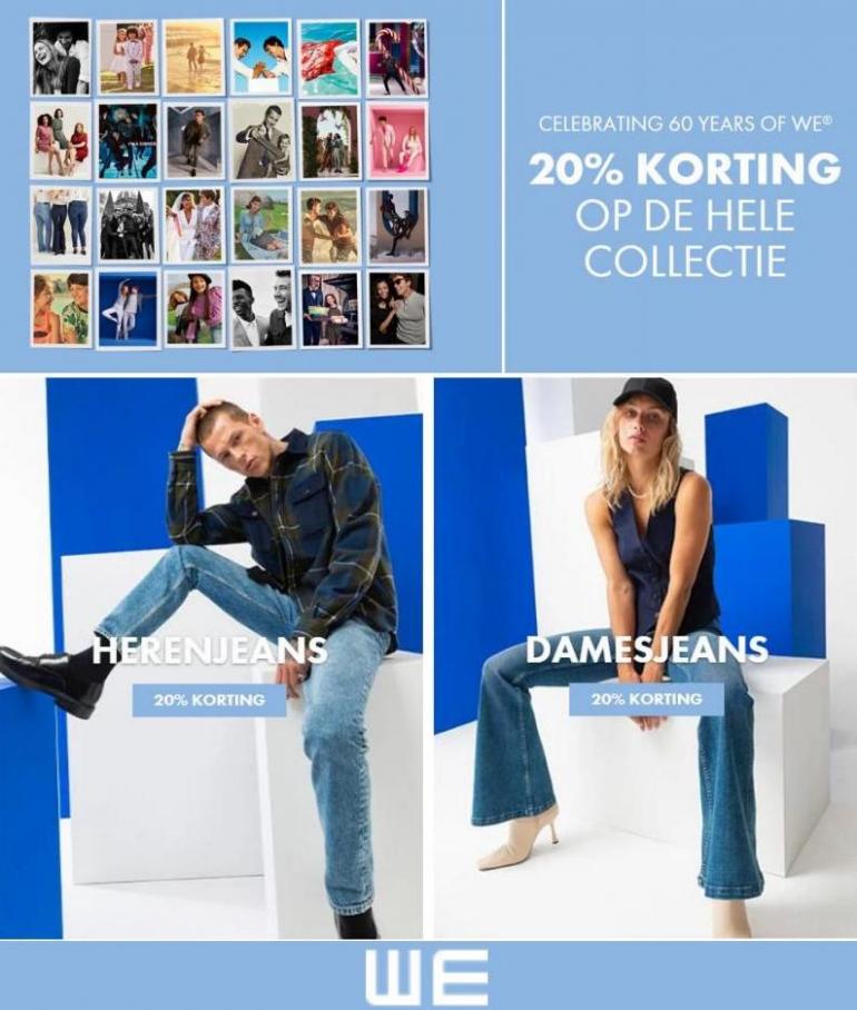 20% Korting op de Hele Collectie. We Fashion. Week 38 (2022-09-29-2022-09-29)