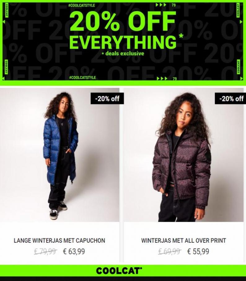 20% Off Everything*. Page 9