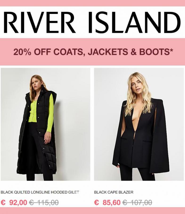 20% Off Coats, Jackets & Boots*. Page 7