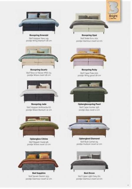 Beter Bed B Bright brochure. Page 5