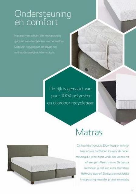 Beter Bed Element brochure. Page 17