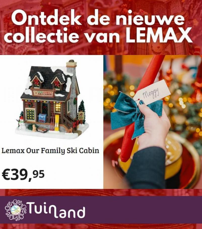 Nieuwe Collectie van Lemax. Tuinland. Week 42 (2022-11-09-2022-11-09)