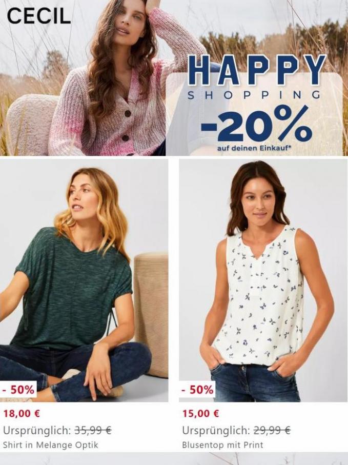 Happy Shopping Days -20%*. Page 2