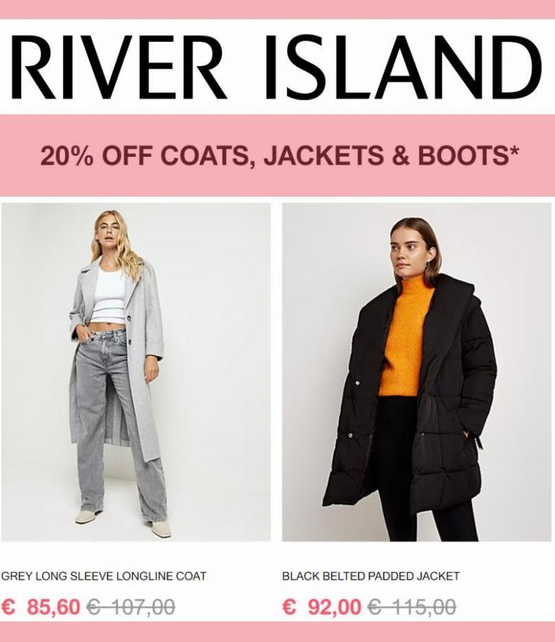 20% Off Coats, Jackets & Boots*. Page 6
