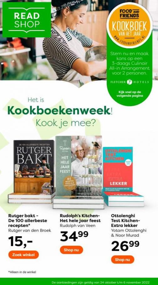 Het is Kookboekenweek!. The Read Shop (2022-11-06-2022-11-06)