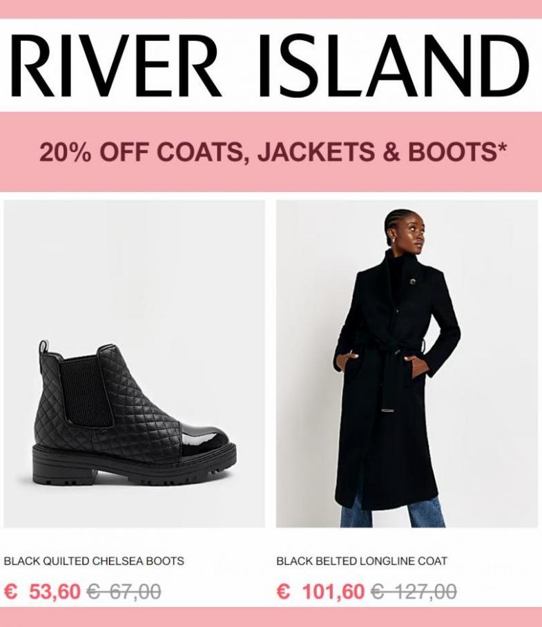 20% Off Coats, Jackets & Boots*. Page 3